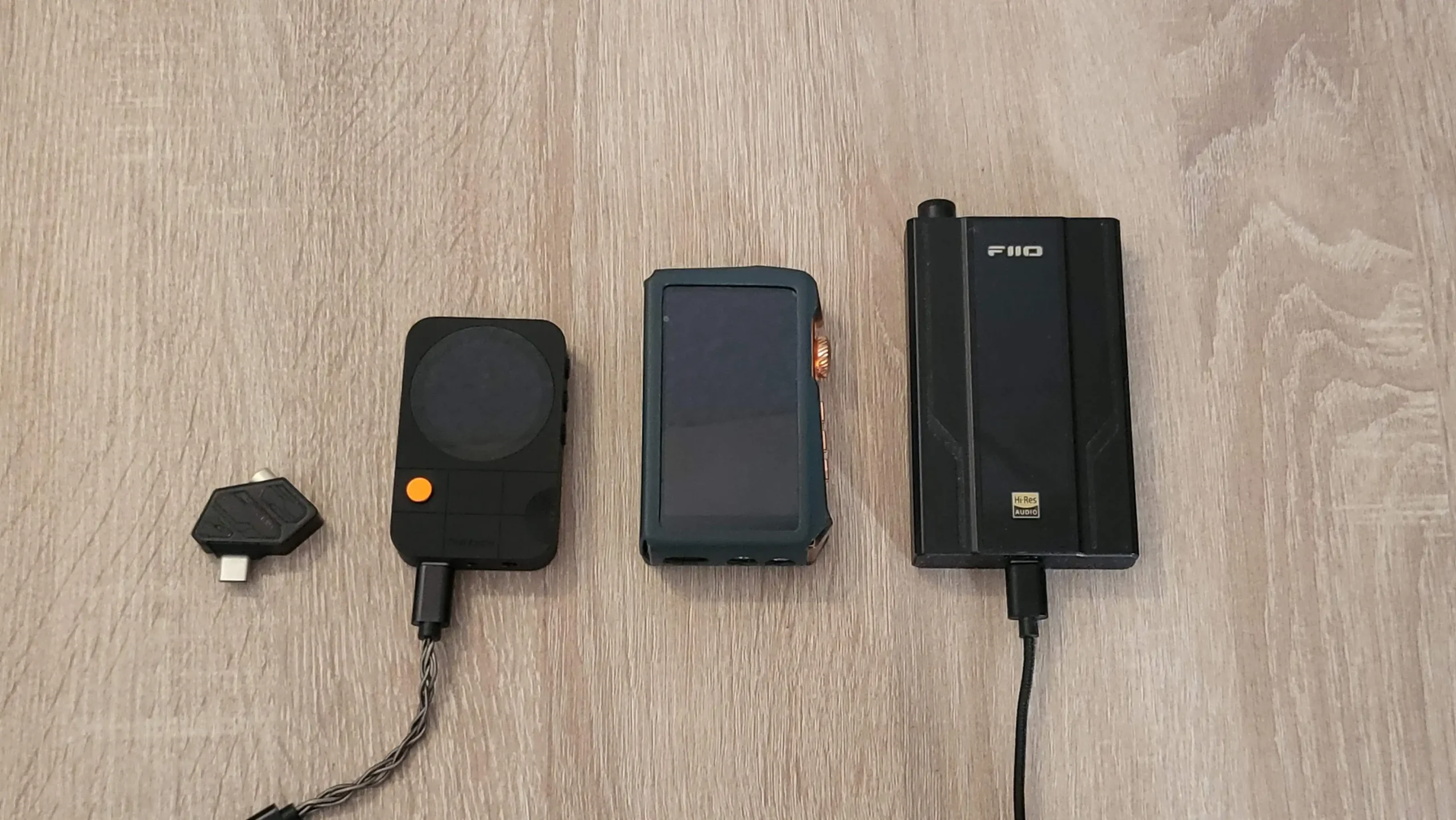 Photo comparant les DS2, MD3, AP80 Pro Max et Q11. - © Johan Gautreau