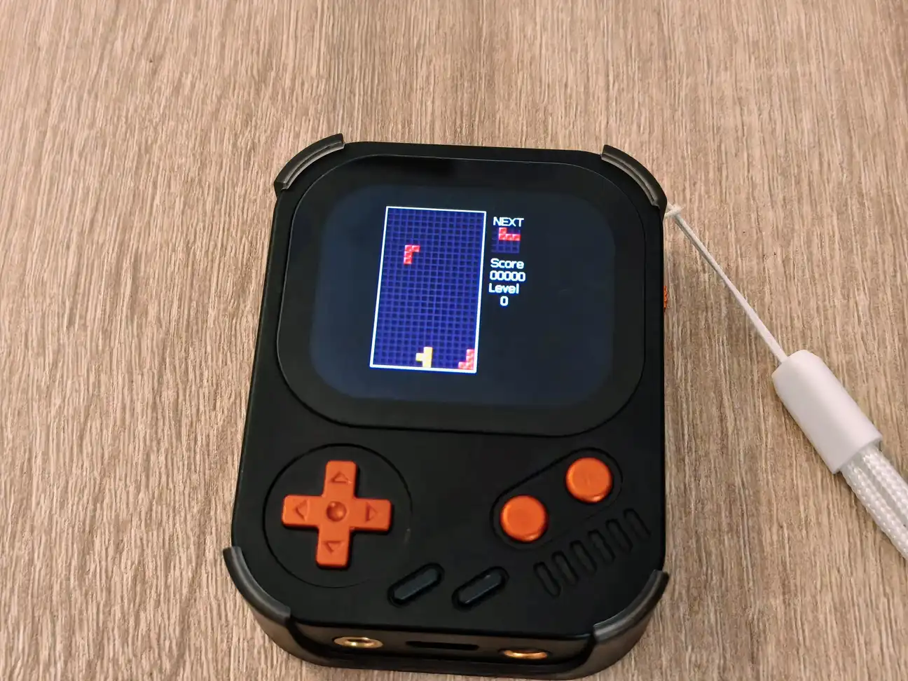 Photo du jeu de Tetris embarqué sur l'AP30. - ©Johan Gautreau